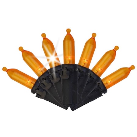 Celebrations Celebrations Orange 100 ct LED Mini Halloween String Lights T5100ORS3A